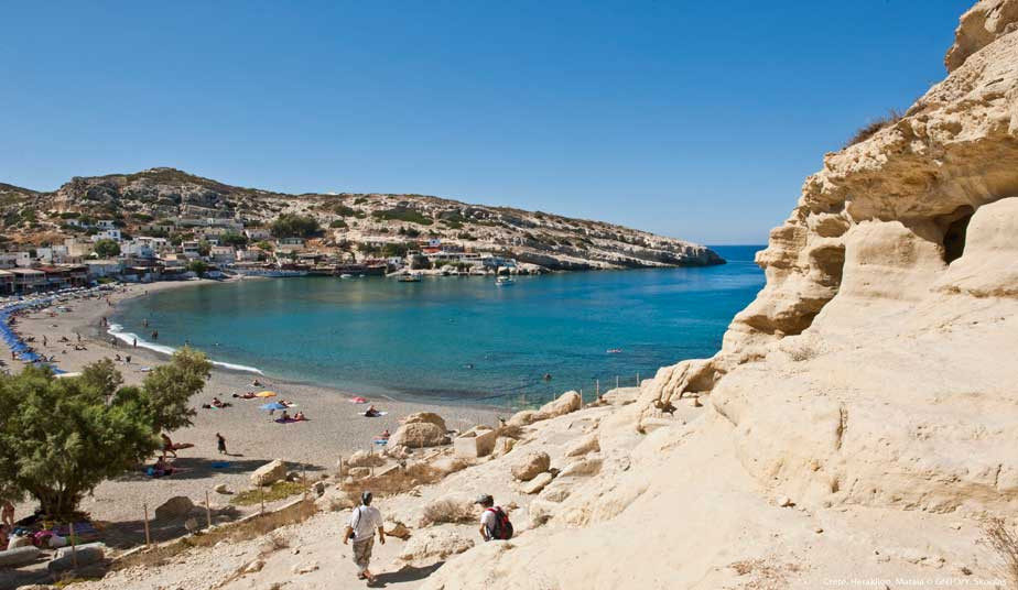 Rethymno - Matala Beach 1 Day Private Tour