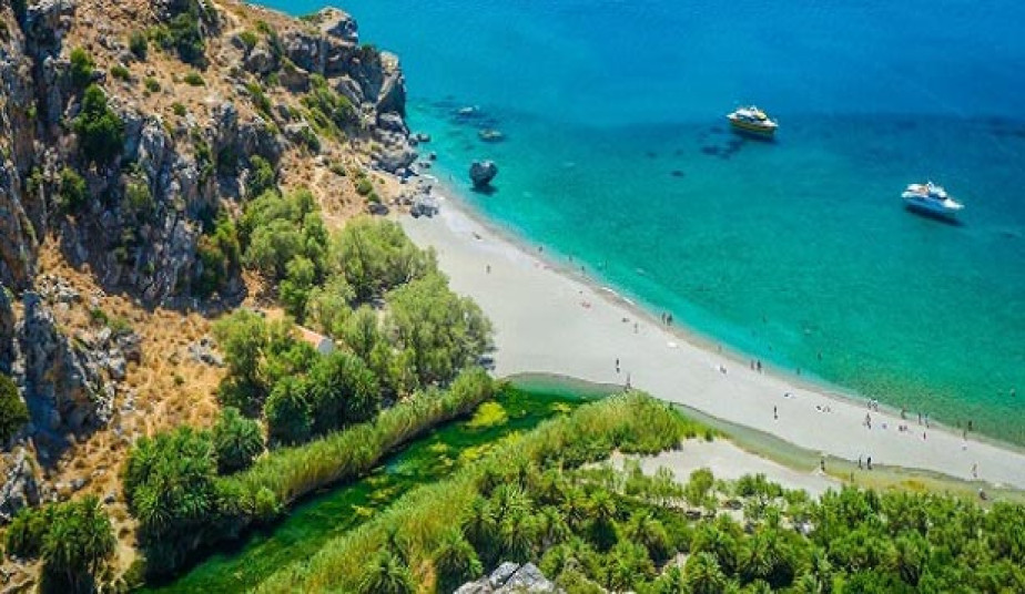 Chania - Preveli Palm Beach