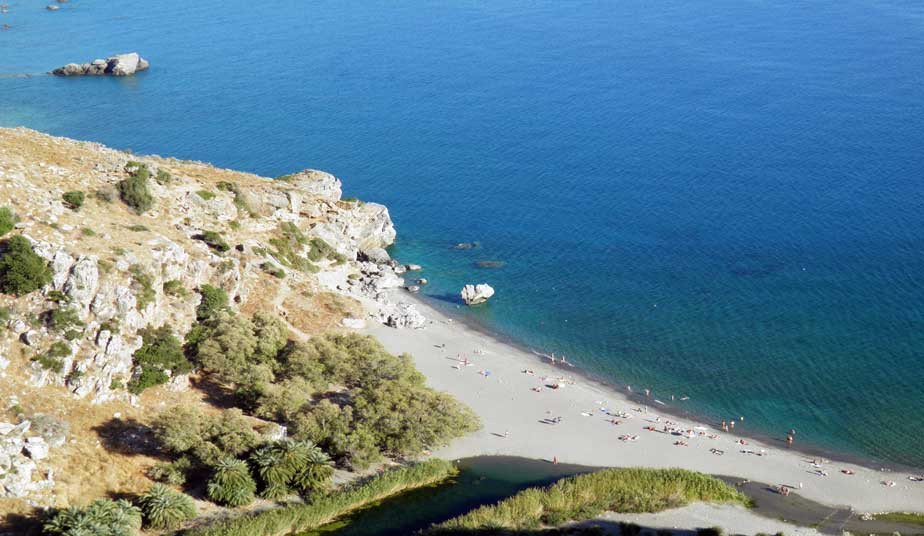 Chania - Preveli Palm Beach
